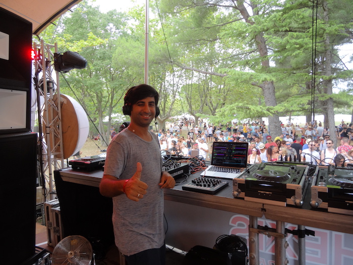 Guy J sur la Helix Stage