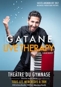 Retrouvez Gatane, avec son nouveau spectacle Live Therapy, à Paris