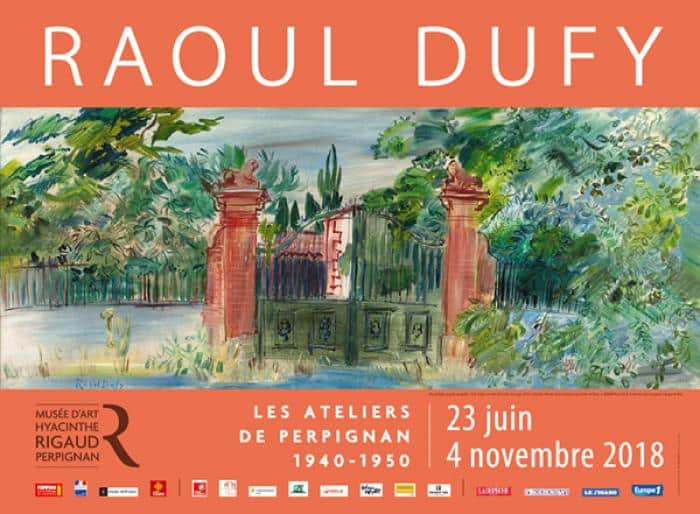 Raoul Dufy, les ateliers de Perpignan 1940-1950" : l'ivresse de la couleur