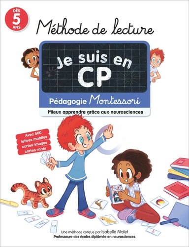 Je suis en CP, Méthode de lecture et cahiers d’apprentissage, Pédagogie Montessori (Flammarion)