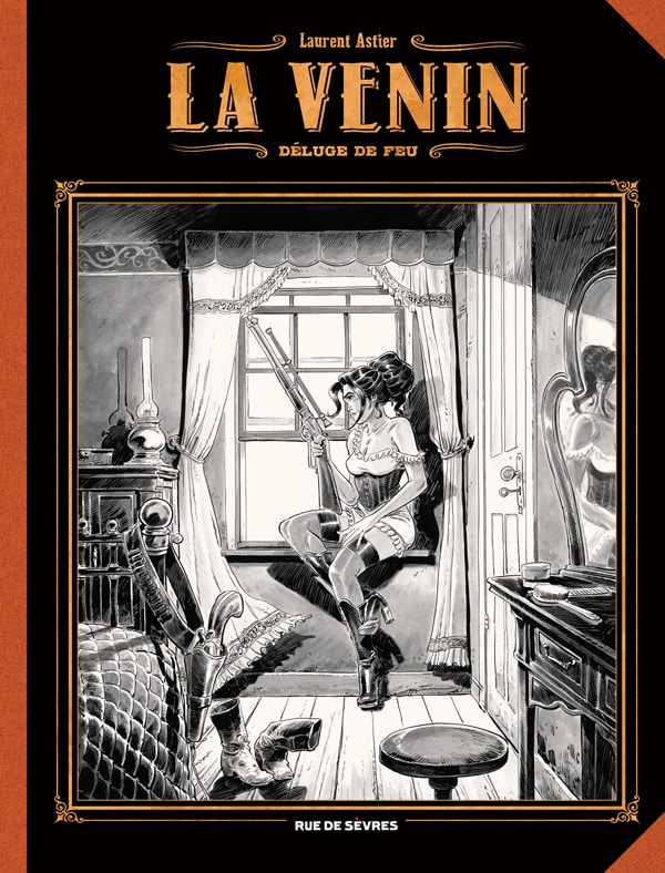 La Venin Tome 1 disponible dans une magnifique édition Grand Format en Noir et Blanc (Rue de Sèvres)