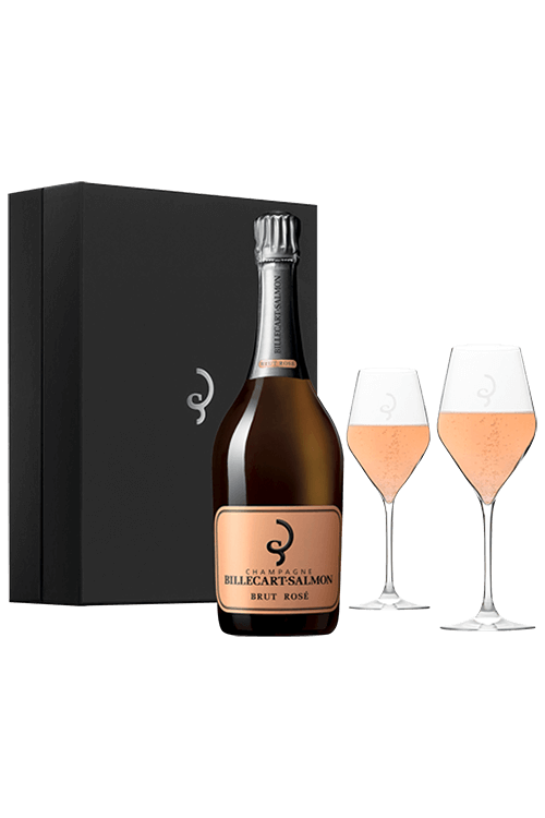 Vivez une Saint-Valentin pétillante avec le toujours grandiose champagne Billecart-Salmon Brut Rosé proposé dans un écrin d’exception