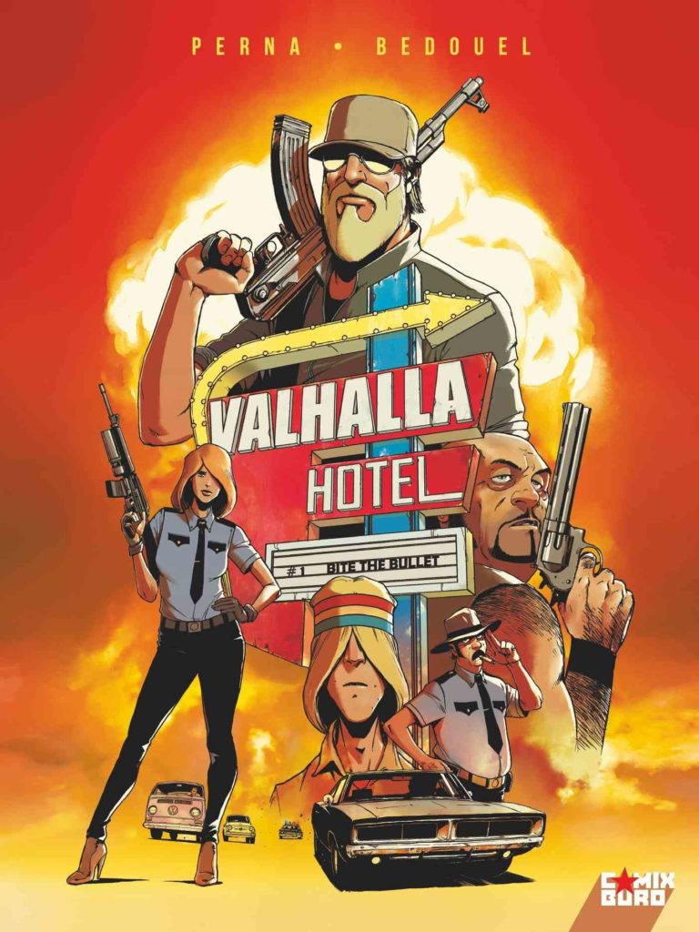 Valhalla Hotel tome 1 : la BD coup de poing de Perna et Bedouel (Comixburo / Glénat)