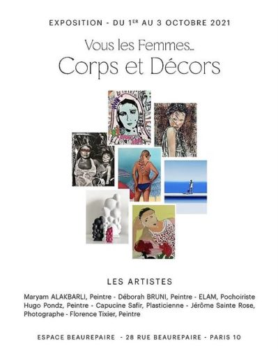 Exposition “Vous les femmes … Corps et décors”  7 artistes singuliers à découvrir !