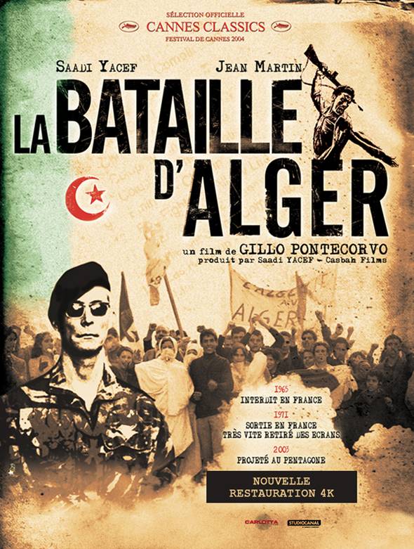 La bataille d’Alger pour la première fois en salles le 13 octobre avec une version  restaurée 4K inédite