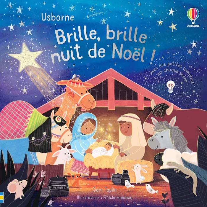 Brille, brille nuit de Noël, un album brillant (Usborne)