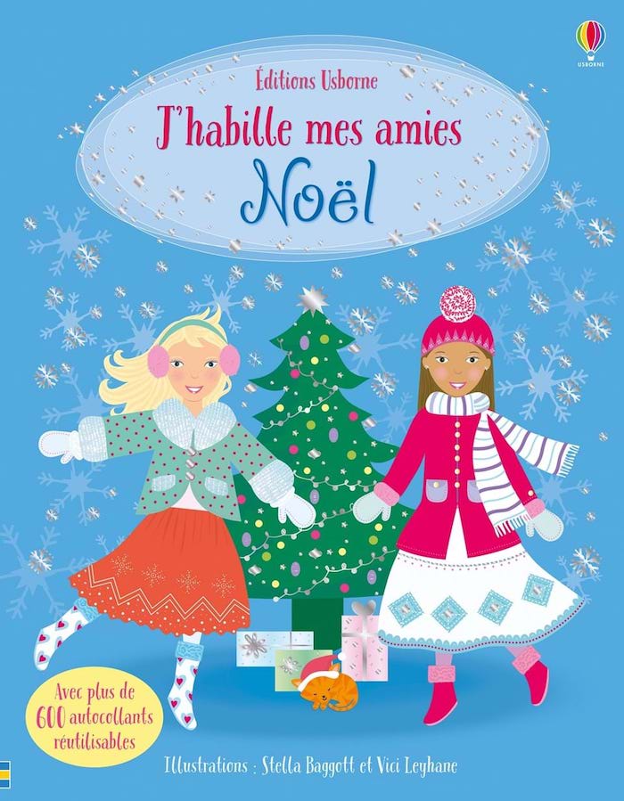 J’habille mes amies, Noël (Editions Usborne)