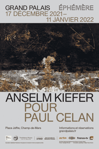 Une monumentale exposition signée Anselm Kieffer au Grand Palais éphémère, « Pour Paul Celan » jusqu’au 11 janvier 2022