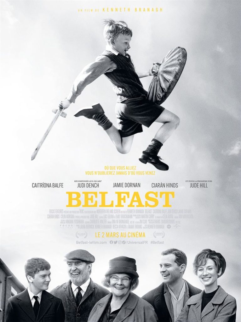 Belfast, un drame historique foisonnant de Kenneth Branagh, sortie le 2 mars 2022