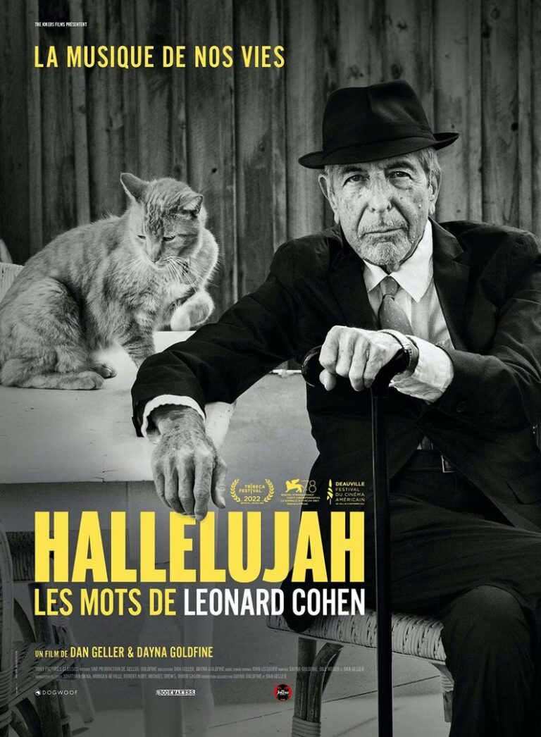 Hallelujah, les mots de Léonard Cohen, un documentaire incroyable à sortir en salles le 19 octobre
