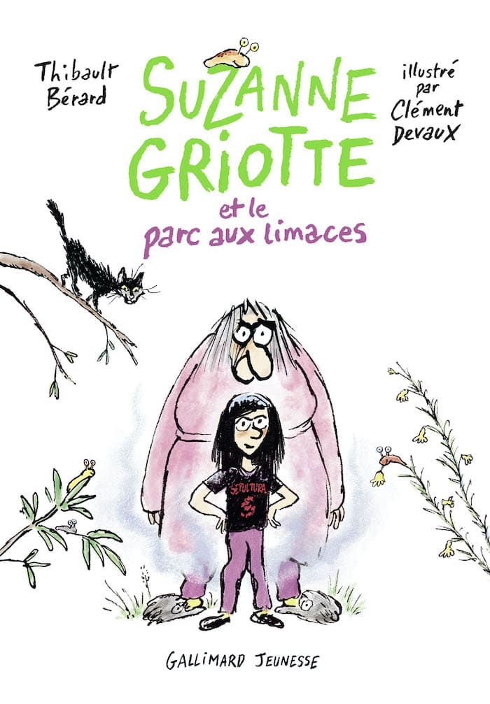 Suzanne Griotte et le parc aux limaces, un excellent roman jeunesse de Thibault Bérard (Gallimard Jeunesse)