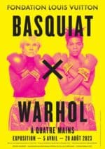 Une exposition Basquiat x Warhol, 4 mains à découvrir à la Fondation Louis Vuitton du 05/04/2023 au 28/08/2023