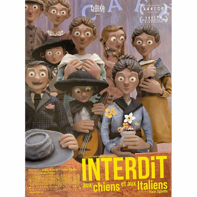 Interdit aux chiens et aux italiens, un film d’animation étonnant et émouvant, en DVD le 4 juillet 2023