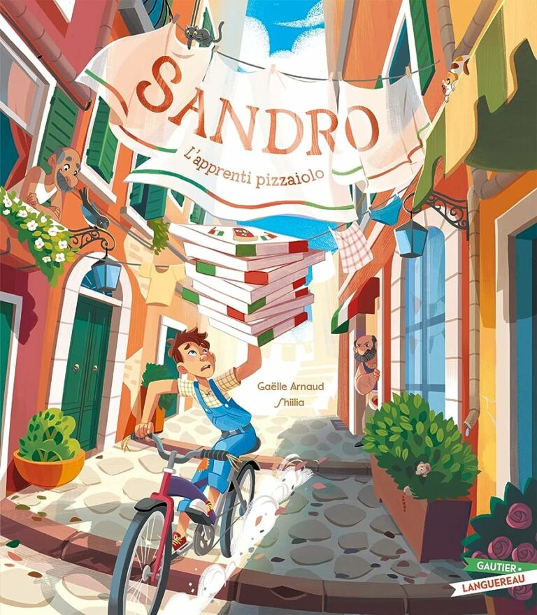 [Album jeunesse] Sandro l’apprenti pizzaiolo, un livre qui sent bon la pizza (Gautier-Languereau)
