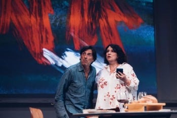 Le duo Noémie Lvovsky et Yvan Attal fait des étincelles au Théâtre Antoine
