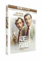 Sortie en Edition Combo 4K Blu-Ray du chef d’œuvre Adieu Poulet le 5 juin 2024 (Rimini éditions)