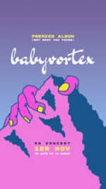 Baby Vortex dévoile un premier album très jazzy intitulé Not what you think, sortie uniquement digitale