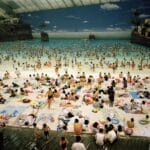 Le monde brûle, la glace fond, mais le buffet reste ouvert...dans la focale de Martin Parr