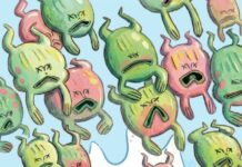 Le Complot des grenouilles - couverture BD jeunesse de Júlia Rubau Vigara (Aventuriers d'Ailleurs)