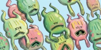 Le Complot des grenouilles - couverture BD jeunesse de Júlia Rubau Vigara (Aventuriers d'Ailleurs)