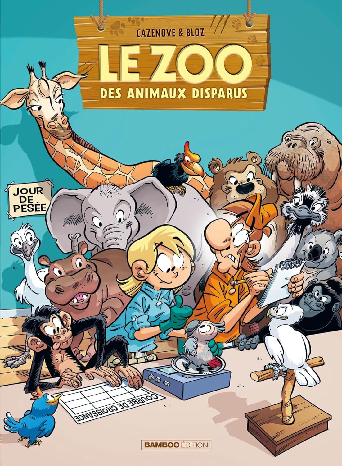 Couverture Le Zoo des Animaux Disparus Tome 7