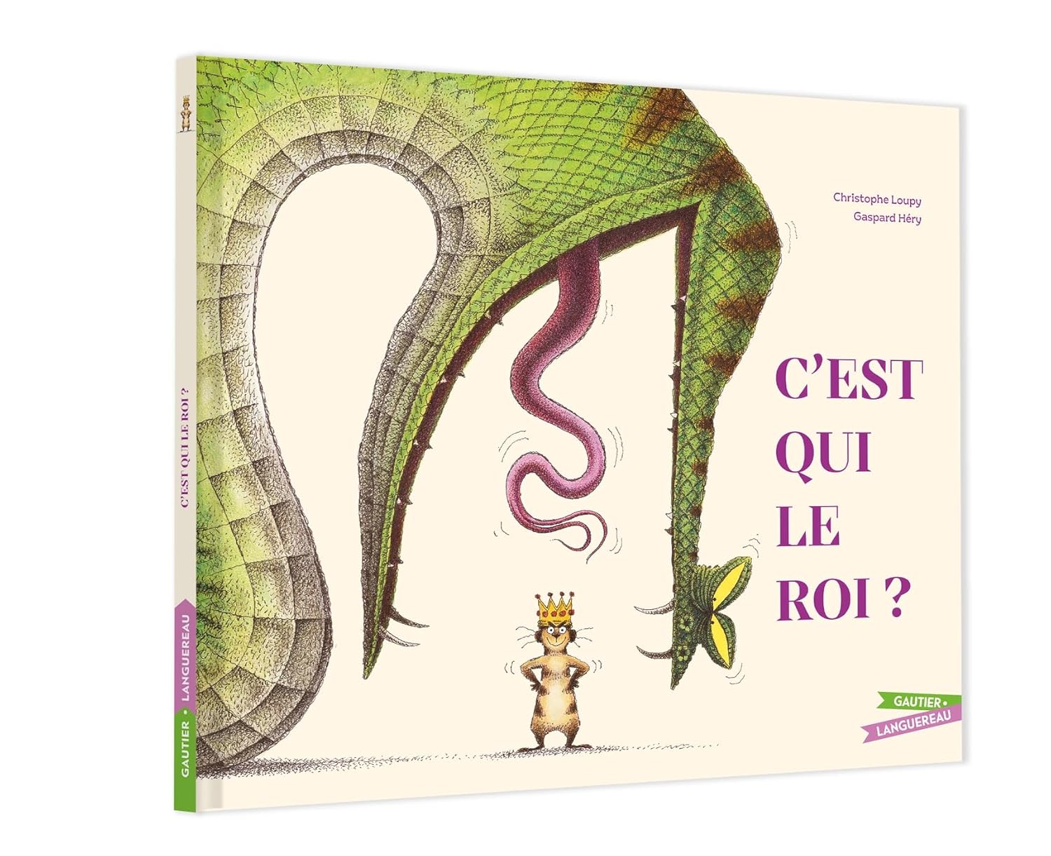 C'est qui le roi ?, couverture