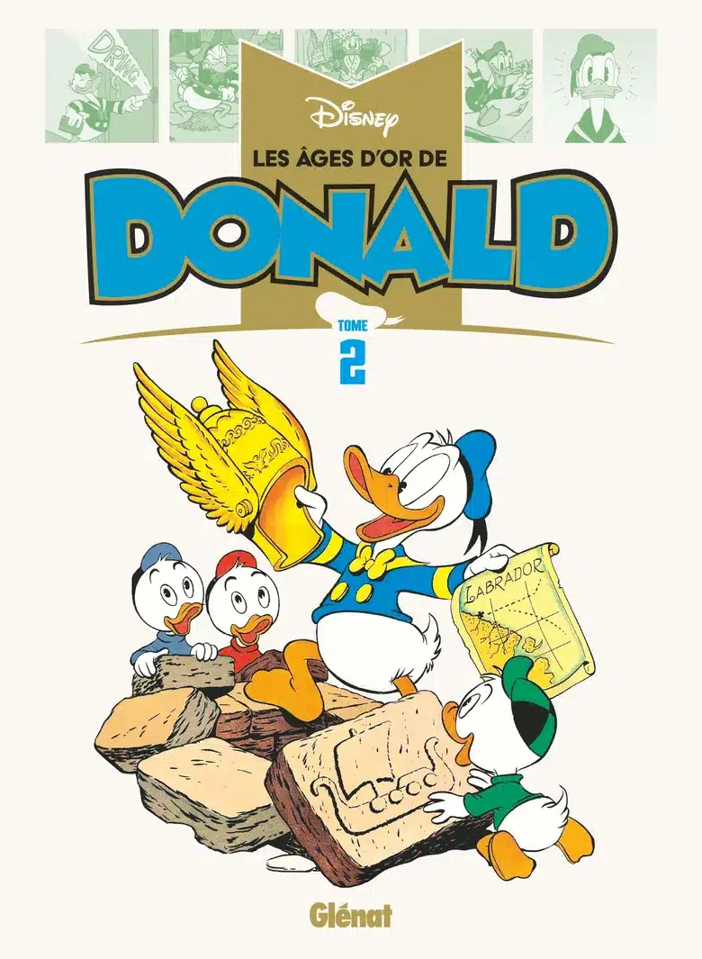 Couverture Les Âges d'Or de Donald Tome 2