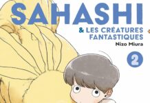 Couverture Sahashi et les créatures fantastiques tome 2 - Nizo Miura - Glénat Manga