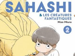 Couverture Sahashi et les créatures fantastiques tome 2 - Nizo Miura - Glénat Manga