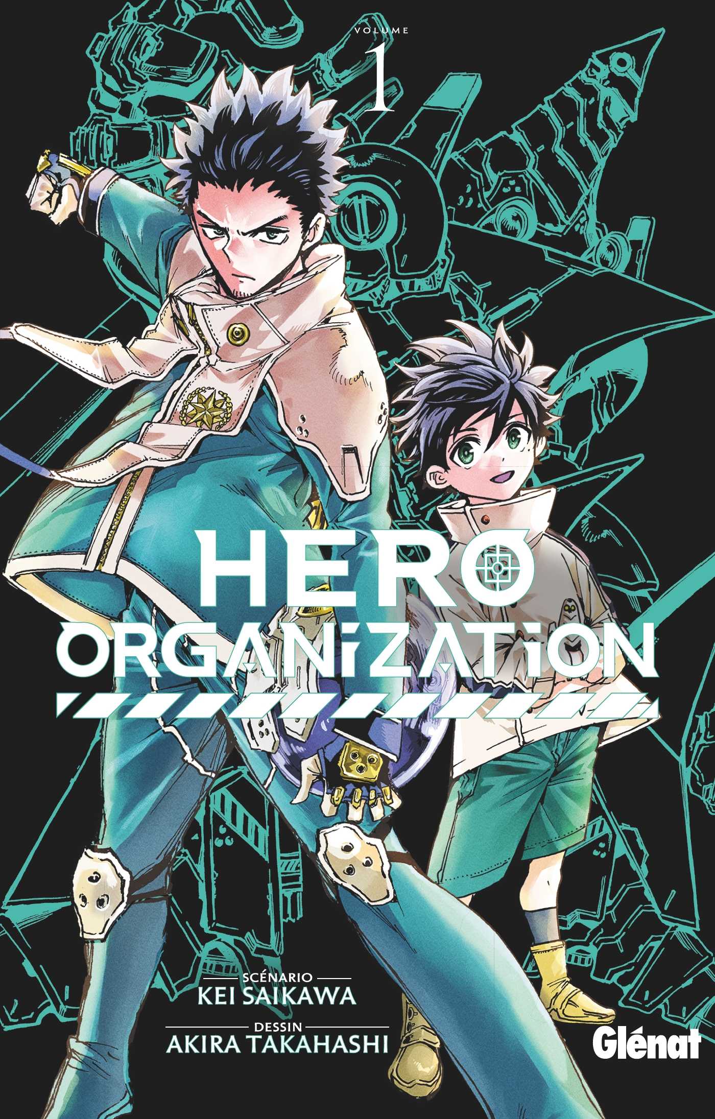 Couverture Hero Organization Tome 1 - Glénat Manga