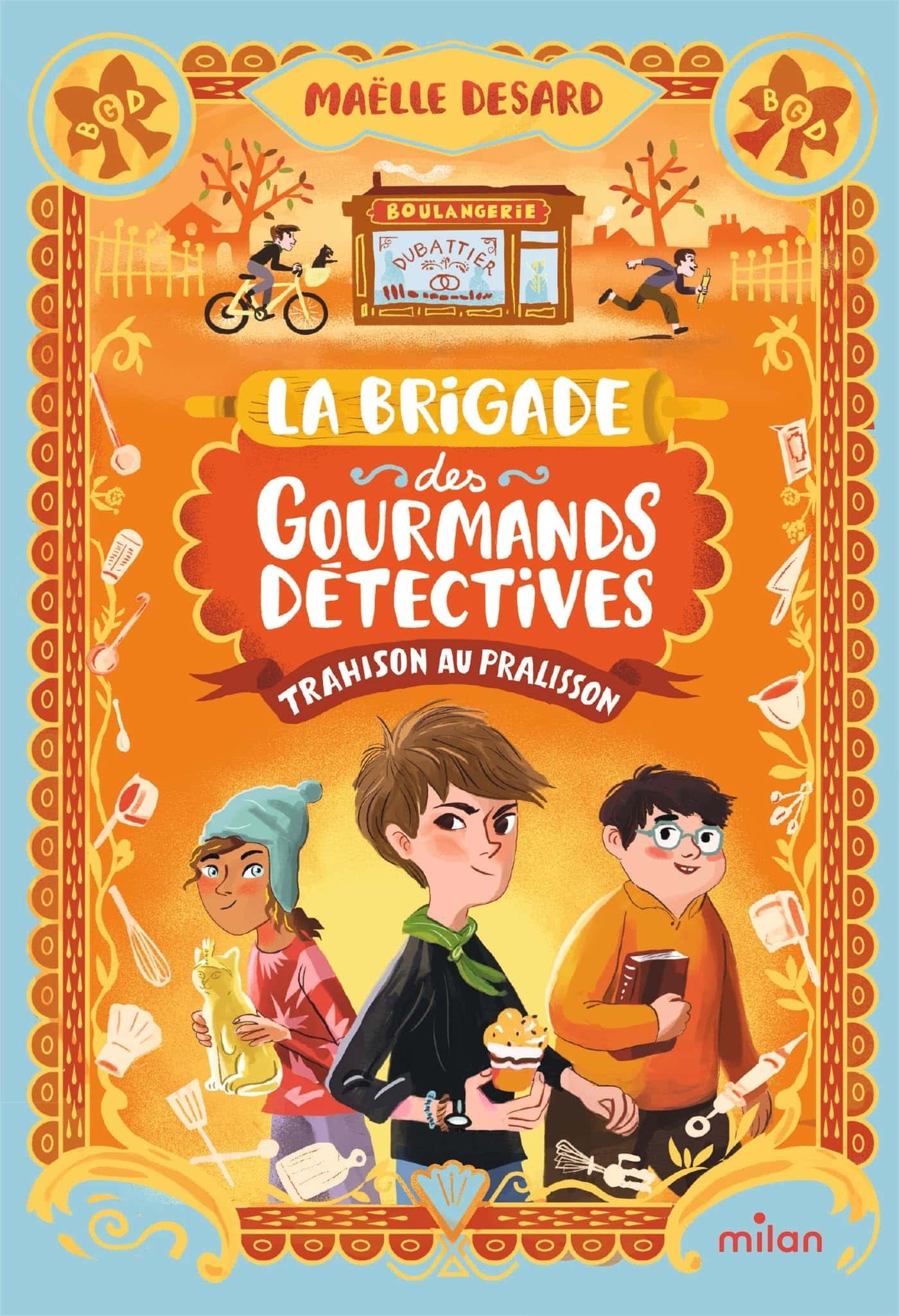La Brigade des gourmands détectives Tome 1 - couverture