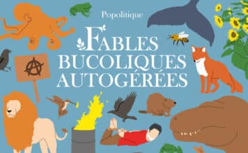 Fables bucoliques autogérées, de Popolitique (Delcourt / Pataqües)