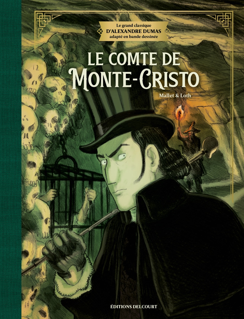 Couverture Le Comte de Monte-Cristo édition prestige