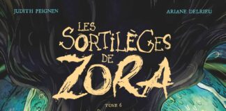 Couverture Les Sortileges de Zora Tome 6 Les Deux Passages, Judith Peignen et Ariane Delrieu, Vents d Ouest