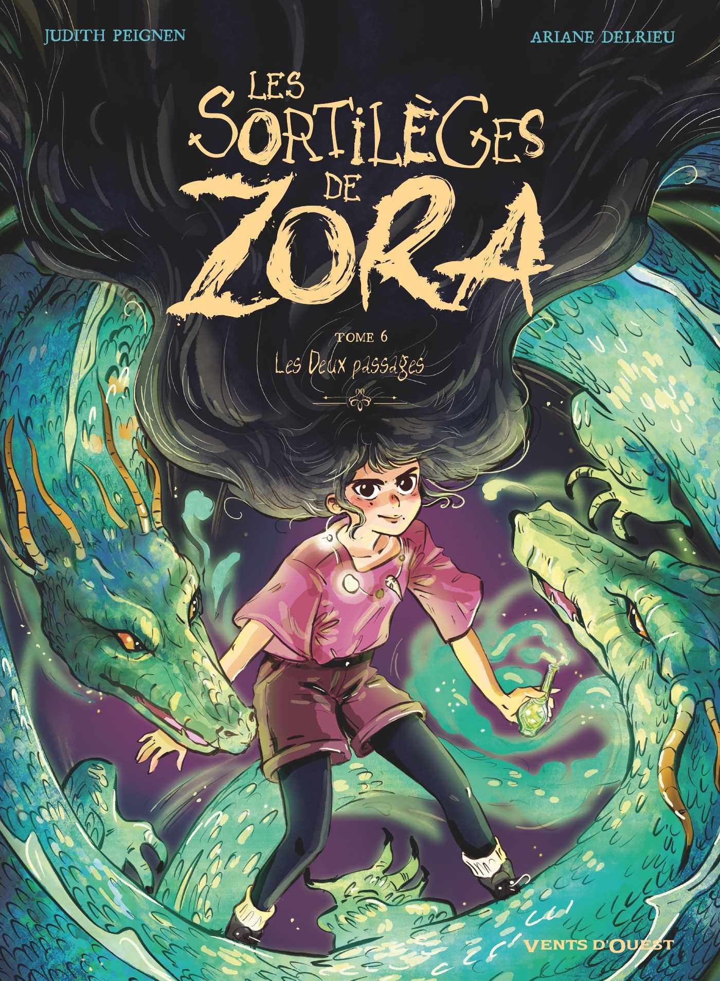 Couverture Les Sortilèges de Zora Tome 6 Les Deux Passages