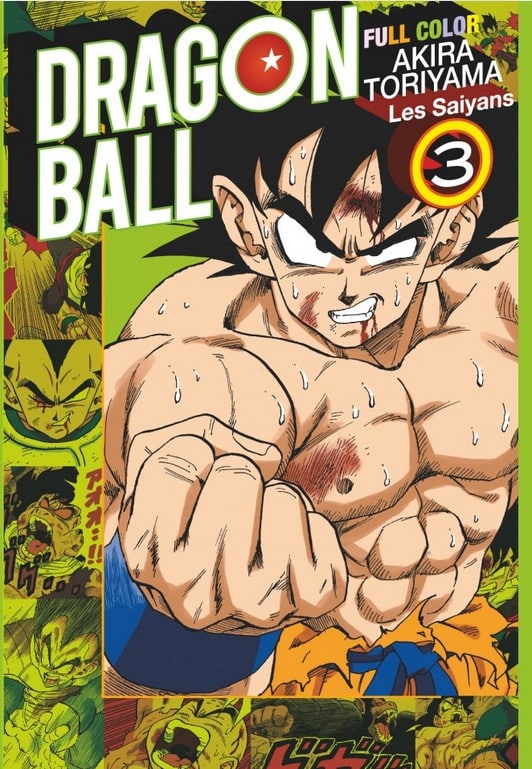 Dragon Ball Full Color Les Saiyans Tome 3, couverture