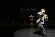 Anne Teresa De Keersmaeker et Solal Mariotte sous le ciel battant de Brel