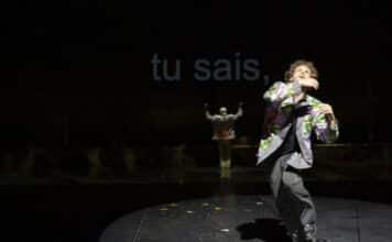 Anne Teresa De Keersmaeker et Solal Mariotte sous le ciel battant de Brel