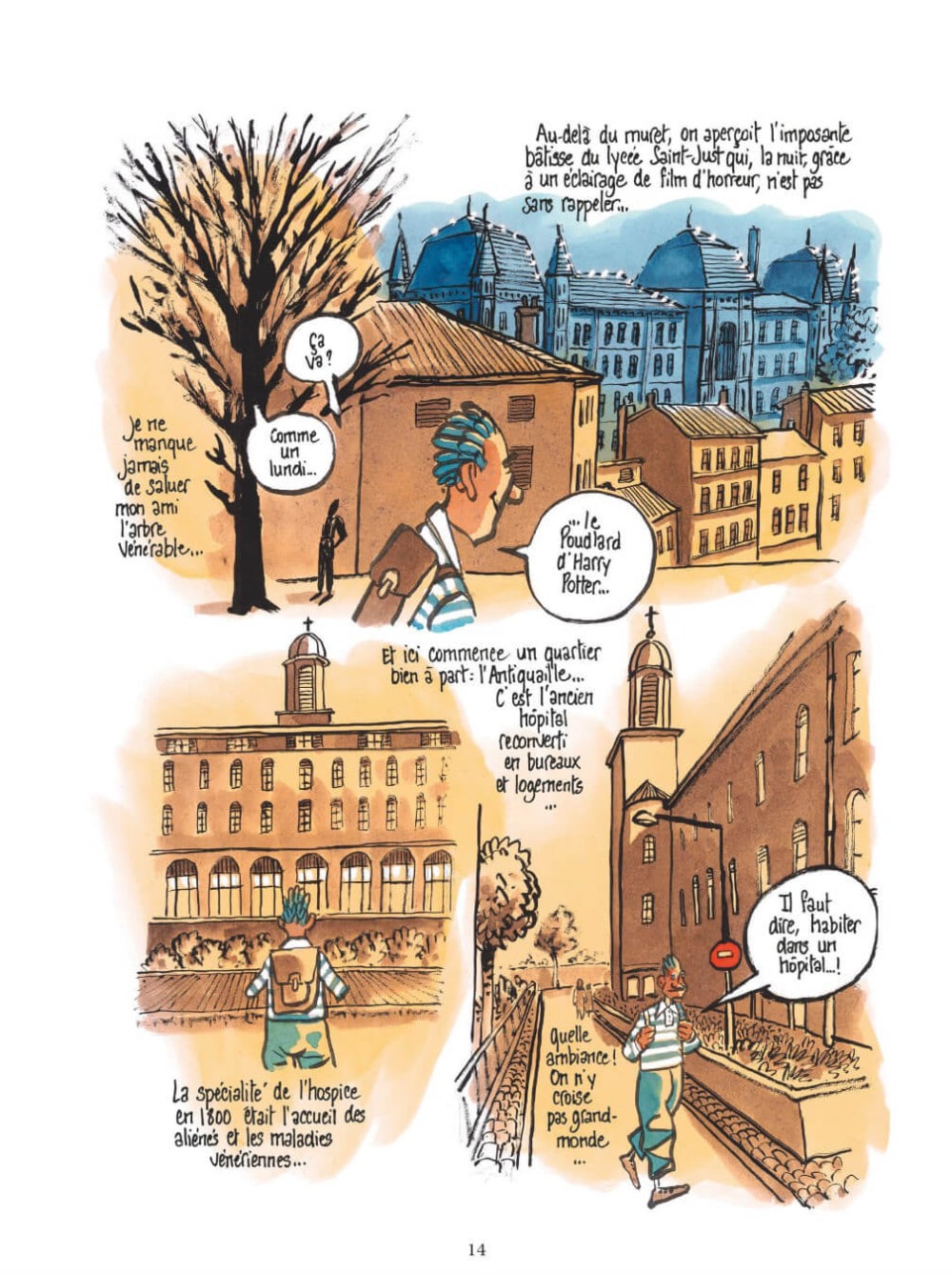 Le Piéton de Lyon, extrait
