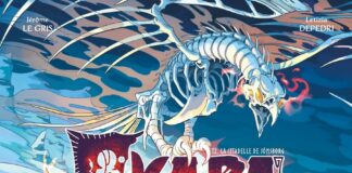 Couverture de Skara, Chasseuse de Monstres - Tome 2 : La Citadelle de Jomsborg de Jérôme Le Gris & Letizia Depedri (Glénat)