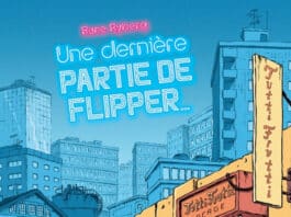 Couverture de Une dernière partie de flipper par Rune Ryberg, éditions Aventuriers d’Ailleurs
