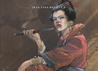 Couverture de Zheng Shi Tome 2 : Madame Tsching de Jean-Yves Delitte (Glénat)