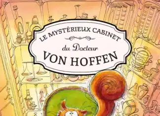 Couverture - Le mystérieux cabinet du Docteur Von Hoffen, Olivier Dupin & Agnès Ernoult, Gautier-Languereau