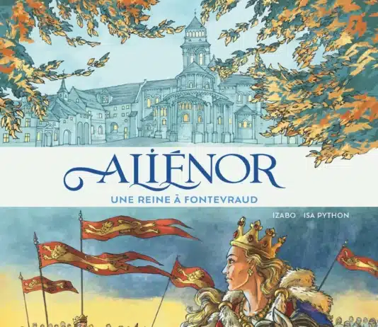 Couverture Aliénor d Aquitaine Une reine à Fontevraud Izabo Isa Python Glénat