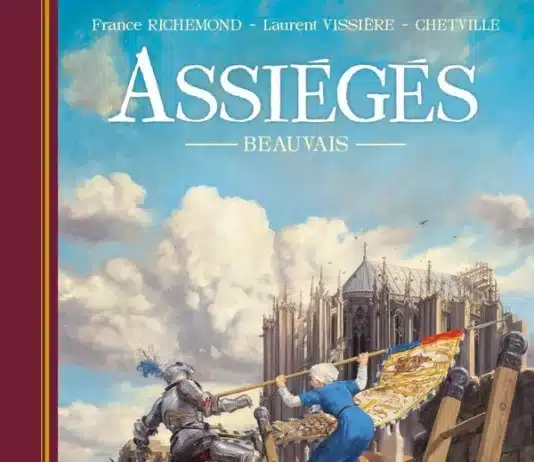 Couverture Assiégés Beauvais Richemond Vissière Chetville Delcourt