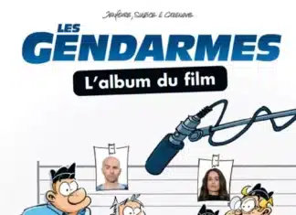 Couverture Les Gendarmes - L'Album du film (Bamboo Édition)
