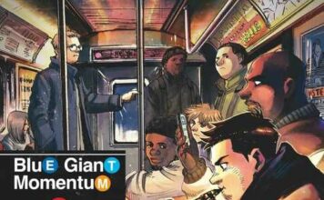 Couverture Blue Giant Momentum Tome 3 Shinichi Ishizuka Glenat Manga