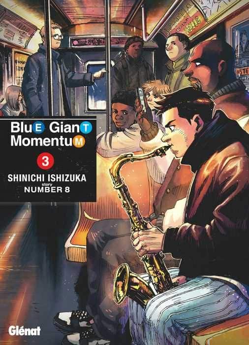 Couverture Blue Giant Momentum Tome 3 Shinichi Ishizuka Glénat Manga