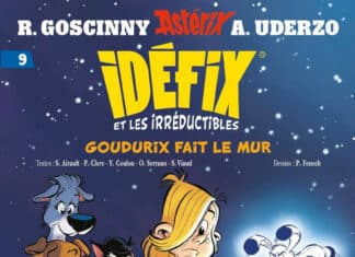 Couverture Idéfix et les Irréductibles T9 Goudurix fait le mur Philippe Fenech Albert René