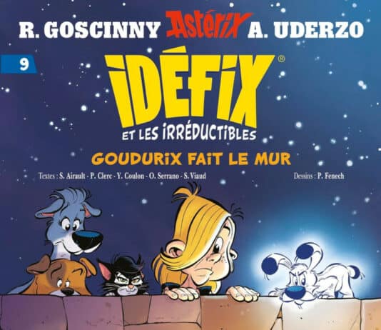 Couverture Idéfix et les Irréductibles T9 Goudurix fait le mur Philippe Fenech Albert René